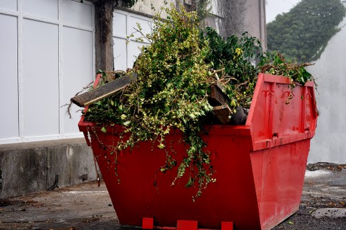 Recycling process at a commercial waste facility in Ascot